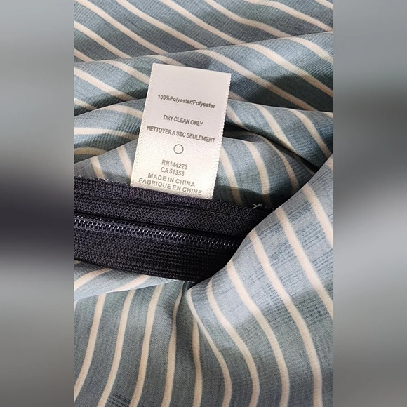 NWT Bishop Young Striped Casual Short Sleeve Womens Blouse XS - Picture 9 of 12